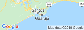 Guaruja map